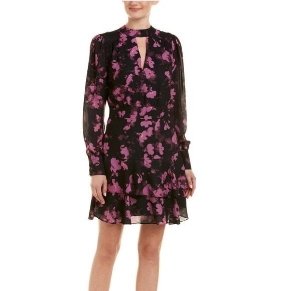 Parker Long Sleeve Keyhole Dress 